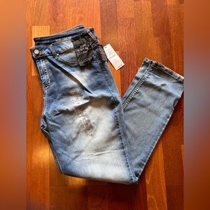 NEW Signature Studio Jessie Skinny Jegging Denim Jeans Sz 16 16/33 Sz 33